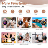 EIGIIS CF30 Best Smart Watch For Men With Full Touch Screen, Wireless Calling, 100+ Sport Modes, Voice Assistant, Sedentary Reminder, Multiple Dials Smart Watches For Women Android Phones And IPhone, Explore Ultimate Versatility With Our Smartwatch